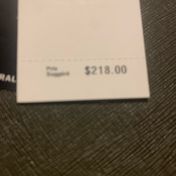 Ralph Lauren leather tote bag, olive green - Picture 3 of 3